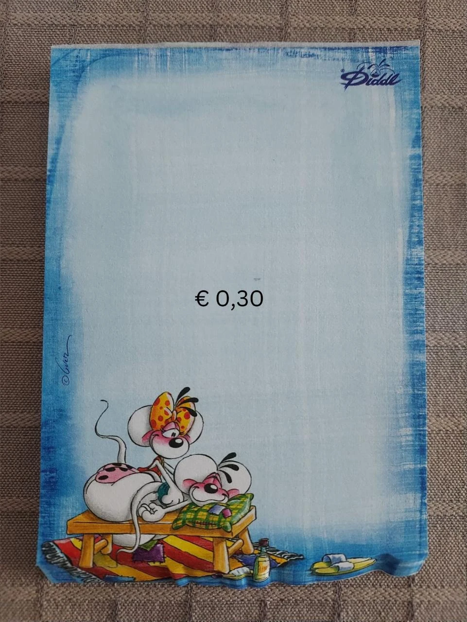 * Diddl relief blaadje 71 *